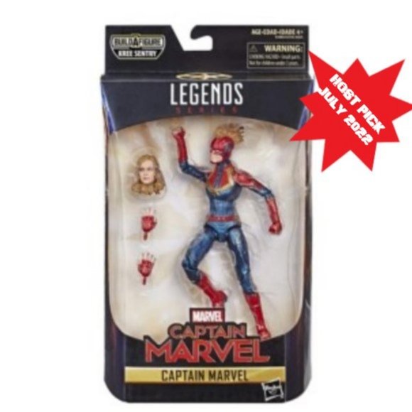 Marvel Legends Captain Marvel Mint Sealed New - Picture 1 of 10